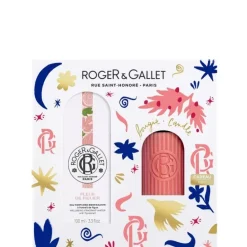 Roger&GalletFleur de Figuier Coffret Eau Parfumée Bienfaisante - Bougie Parfumée