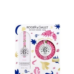 Roger&GalletRose Coffret Eau Parfumée Bienfaisante - Savon Parfumé