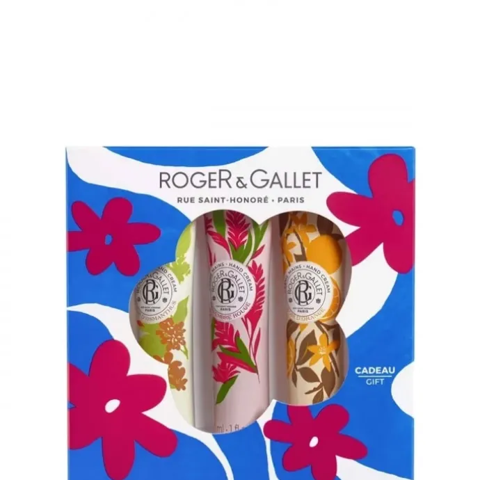 Roger&GalletTrio Crèmes Mains Bienfaisantes Coffret Soin Mains Parfumé
