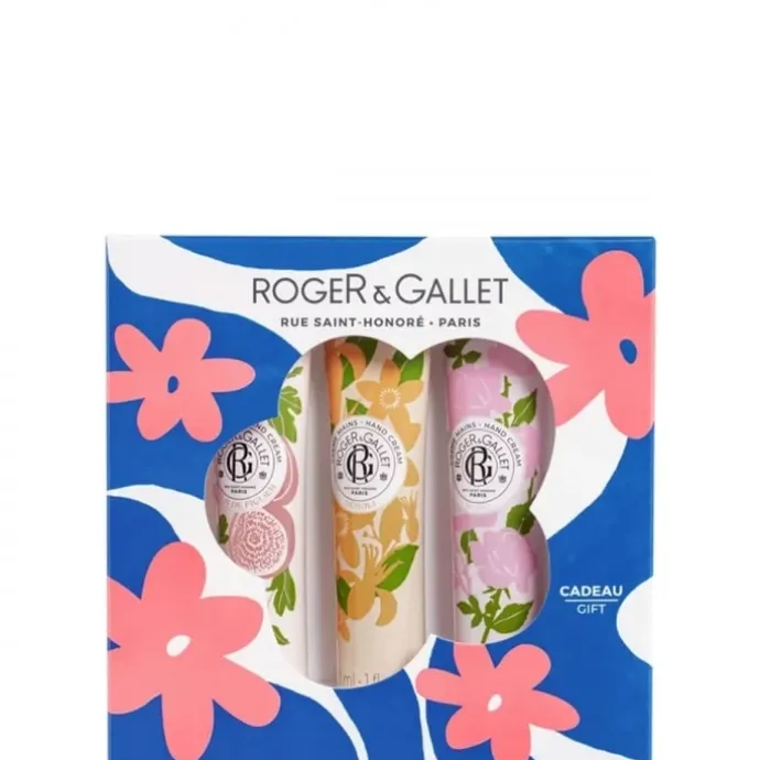 Roger&GalletTrio Crèmes Mains Bienfaisantes Coffret Soin Parfumé