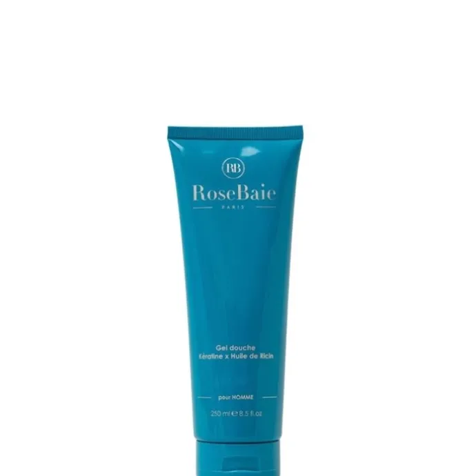 RoseBaie ParisKératine x Huile de Ricin Gel Douche pour Homme