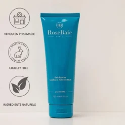 RoseBaie ParisKératine x Huile de Ricin Gel Douche pour Homme