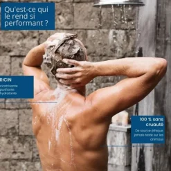 RoseBaie ParisKératine x Huile de Ricin Gel Douche pour Homme