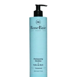 RoseBaie ParisKératine x Huile de Ricin Shampooing Hydratant et Réparateur
