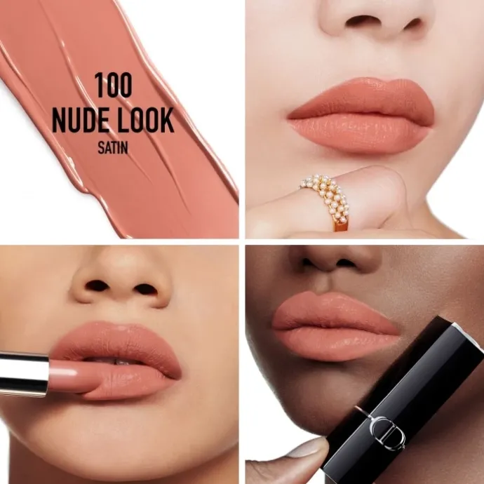 Rouge Dior Rouge à Lèvres Confort et Longue Tenue - Soin Floral Hydratant