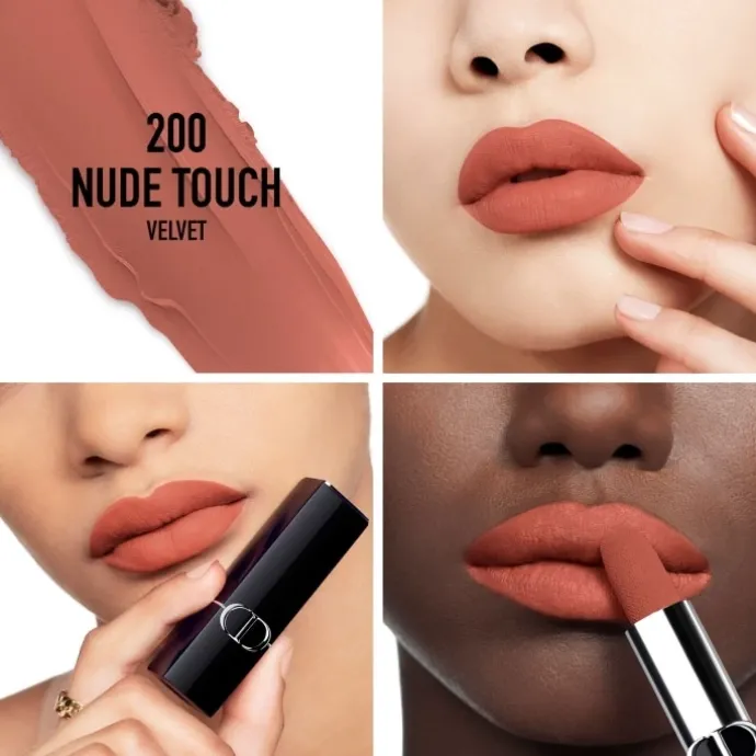 Rouge Dior Rouge à Lèvres Confort et Longue Tenue - Soin Floral Hydratant