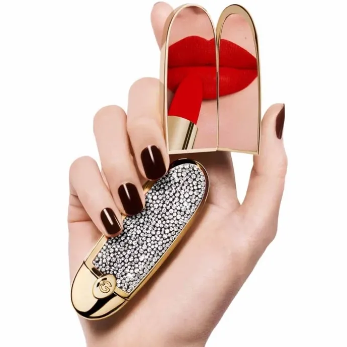 Rouge G de Guerlain L'écrin Bijou Double Miroir - Le Rouge à Lèvres Soin Personnalisable