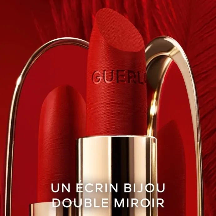 Rouge G de Guerlain Majestic Feathers L’Écrin Bijou Double Miroir - Songbird