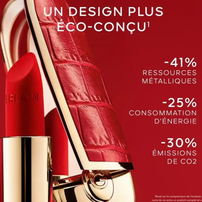 Rouge G de Guerlain Majestic Feathers La Recharge - Le Rouge à Lèvres Soin Personnalisable - Édition limitée