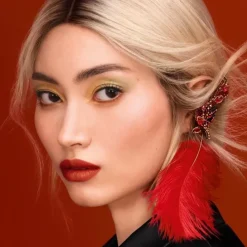 Rouge G de Guerlain Majestic Feathers                L’Écrin Bijou Double Miroir - Peacock