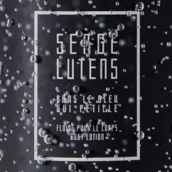 SERGE LUTENSDans le Bleu qui Pétille                Fluide pour le Corps