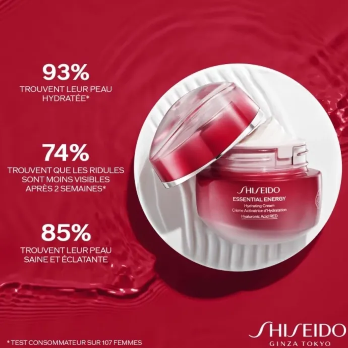 SHISEIDOEssential Energy Crème Jour Activatrice d'Hydratation SPF20 - Recharge