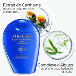 SHISEIDOExpert Sun Protector                Lait Solaire Visage et Corps SPF 50+