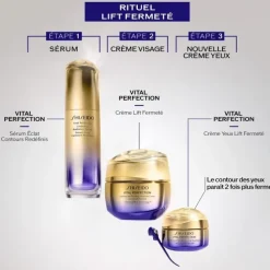 SHISEIDOVital Perfection Crème Yeux Lift Fermeté et Outil de Massage