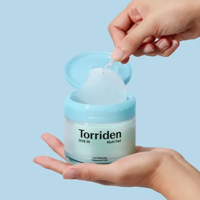 TorridenDive In Disques Tonifiants et Apaisants à l'Acide Hyaluronique