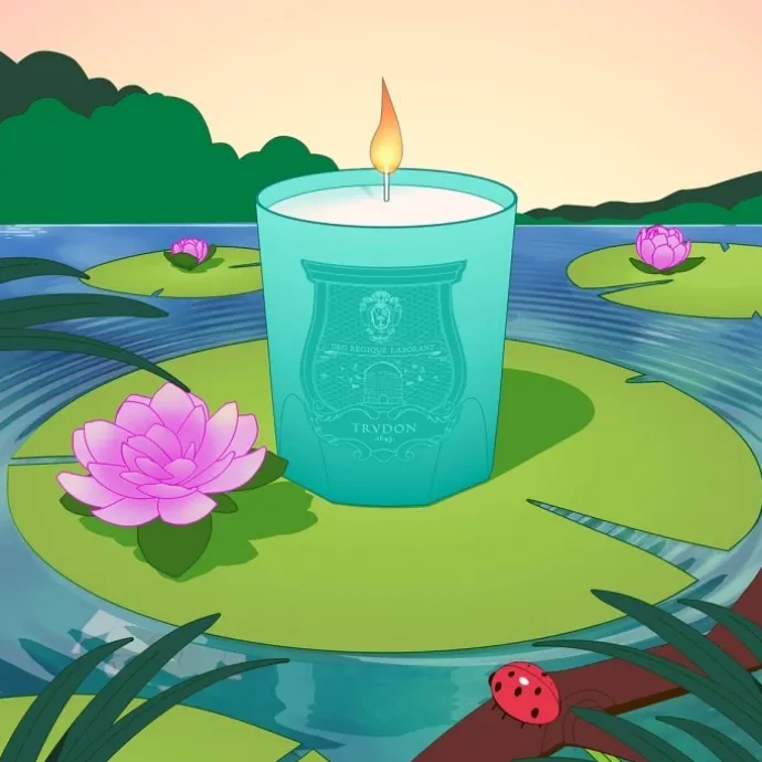 TrudonUnder The Trees Bougie Parfumée - Jus Vert Vivifiant